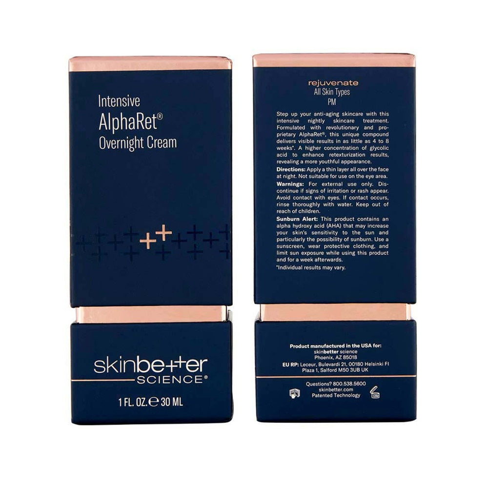 skinbetter science Intensive AlphaRet Overnight Cream 30 ml